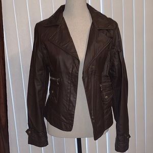 Guess Faux Leather Jacket